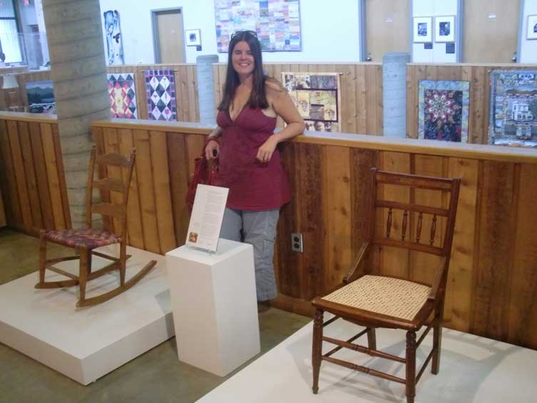 Me and my chairs.