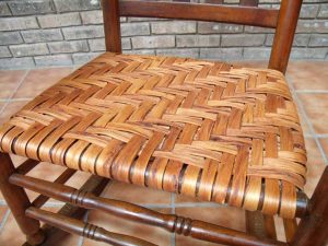 Seat with Authentic Hickory Bark from Brian Boggs Chairmakers