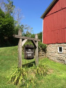 Beautiful drive to The Country Seat.