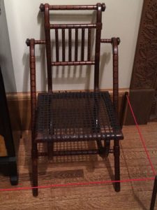 George Hunzinger, the Salvador Dali of chairs.  Mid-1800s.