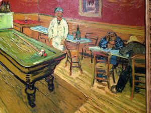 vincent loved to paint the caned chairs