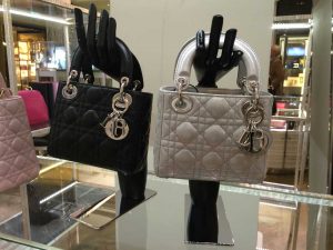 Handbag from the Cannage Collection of Christian Dior was one of the many exciting #canespottings